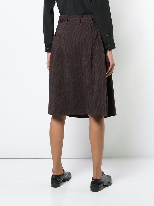 Forme d'Expression Belt Gathered Skirt - black Forme d'Expression Belt Gathered Skirt - black