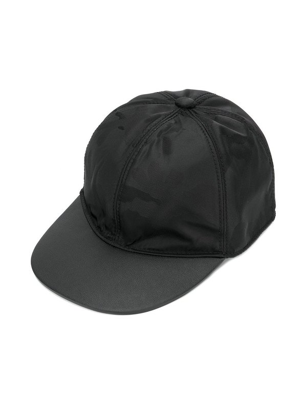 Valentino Camouflage Print Cap - black Valentino Camouflage Print Cap - black