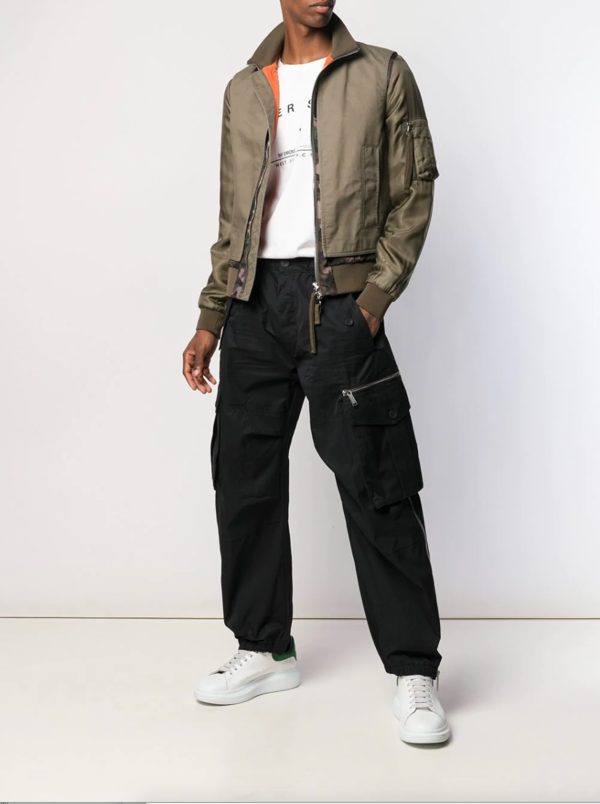 Dsquared2 Cargo Zip Pants - Black | Garmentory