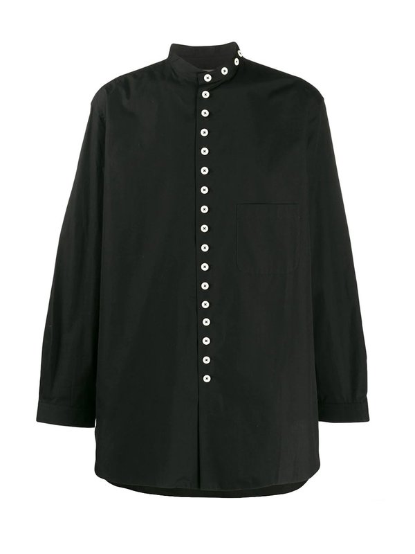 Contrast Button Shirt Contrast Button Shirt
