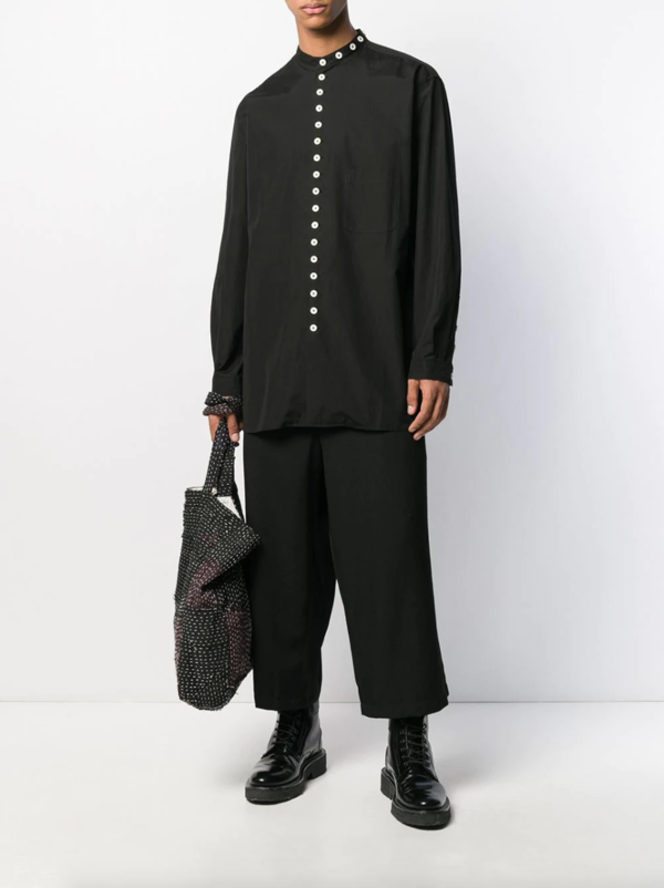 Contrast Button Shirt Contrast Button Shirt