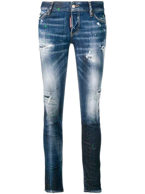 Distressed Slim Jeans Distressed Slim Jeans