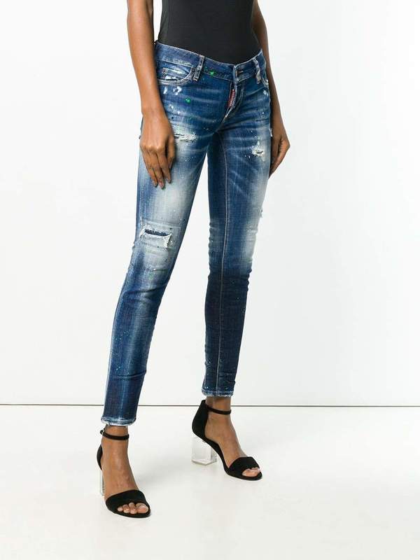 Distressed Slim Jeans Distressed Slim Jeans