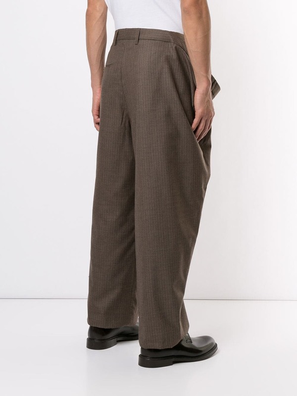 Draped Side Trousers Draped Side Trousers