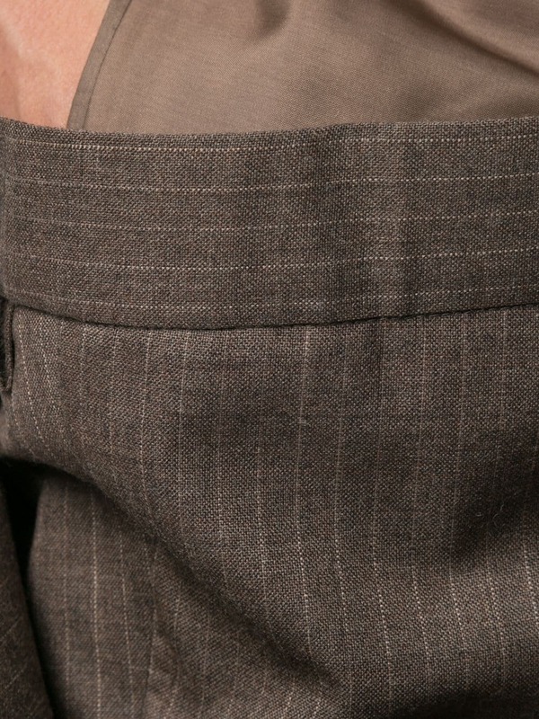 Draped Side Trousers Draped Side Trousers