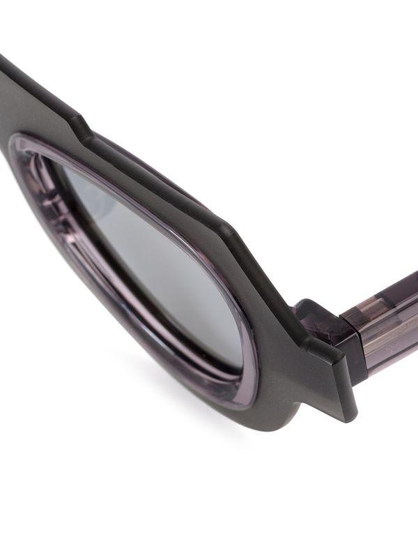 Unisex Kuboraum E5 Sunglasses - Grey/Silver Unisex Kuboraum E5 Sunglasses - Grey/Silver