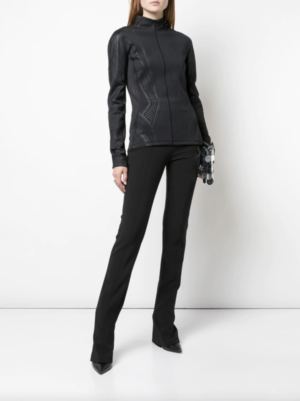 Extra-Long Flared Bottom Trousers Extra-Long Flared Bottom Trousers