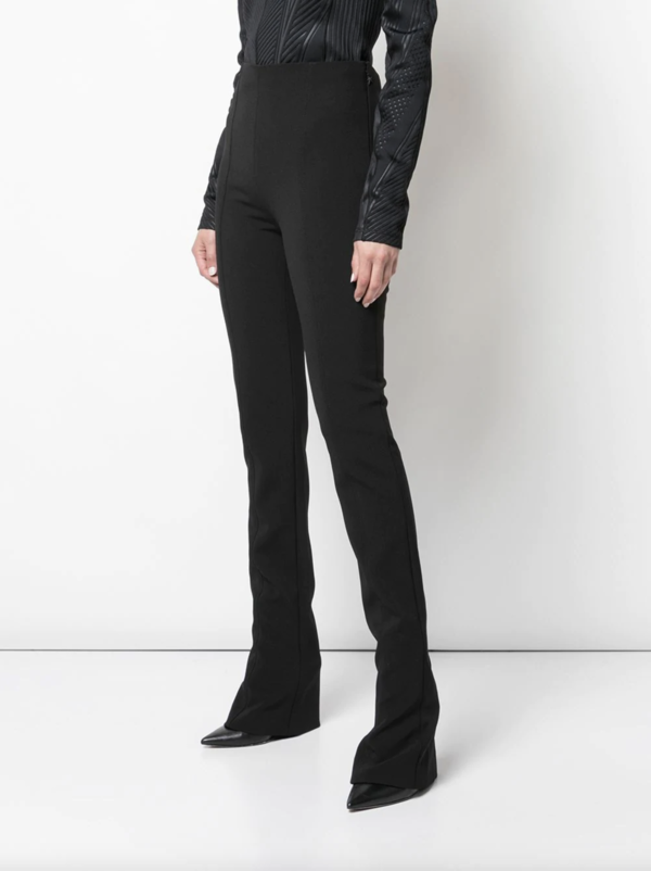Extra-Long Flared Bottom Trousers Extra-Long Flared Bottom Trousers