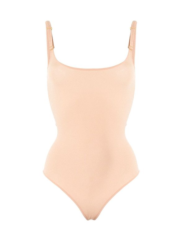 Dion Lee Garter Bodysuit - Sandstone Pink Dion Lee Garter Bodysuit - Sandstone Pink