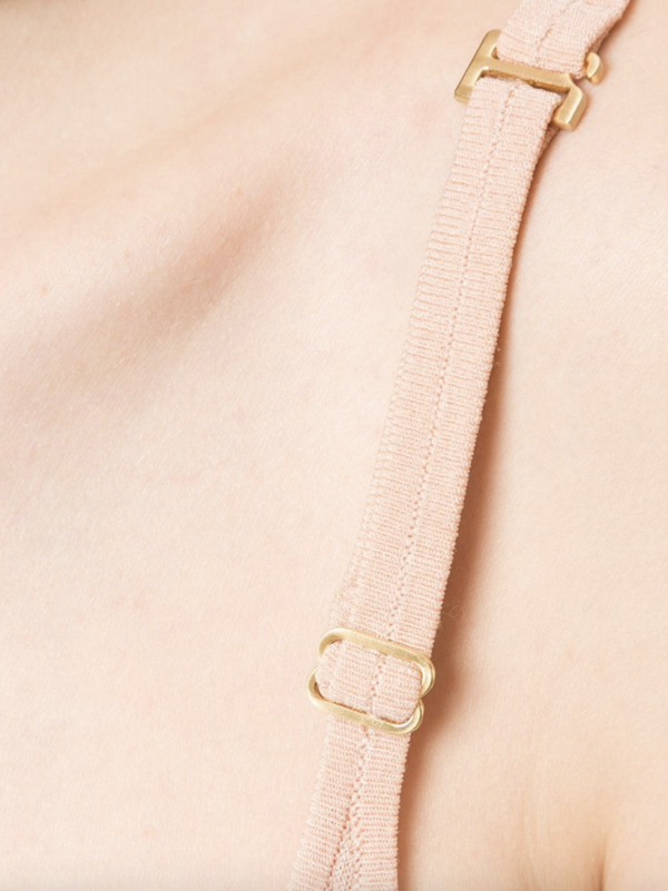 Dion Lee Garter Bodysuit - Sandstone Pink Dion Lee Garter Bodysuit - Sandstone Pink
