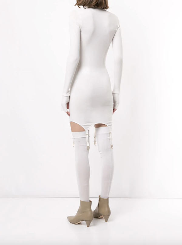 Dion Lee Garter Mini Dress - Ivory Dion Lee Garter Mini Dress - Ivory