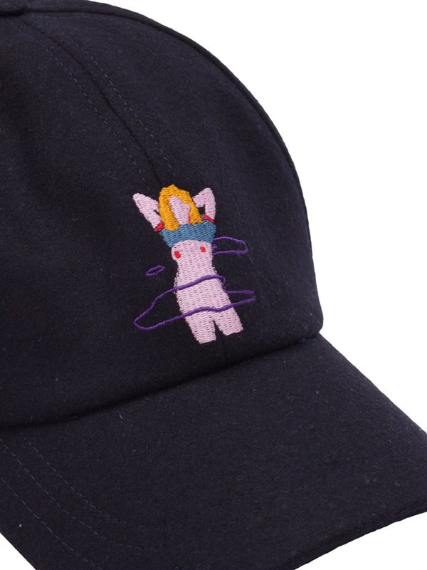 Carne Bollente Josephine Cap - Navy Carne Bollente Josephine Cap - Navy