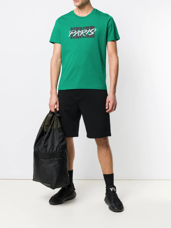 Kenzo Knit Track Short - Black Kenzo Knit Track Short - Black