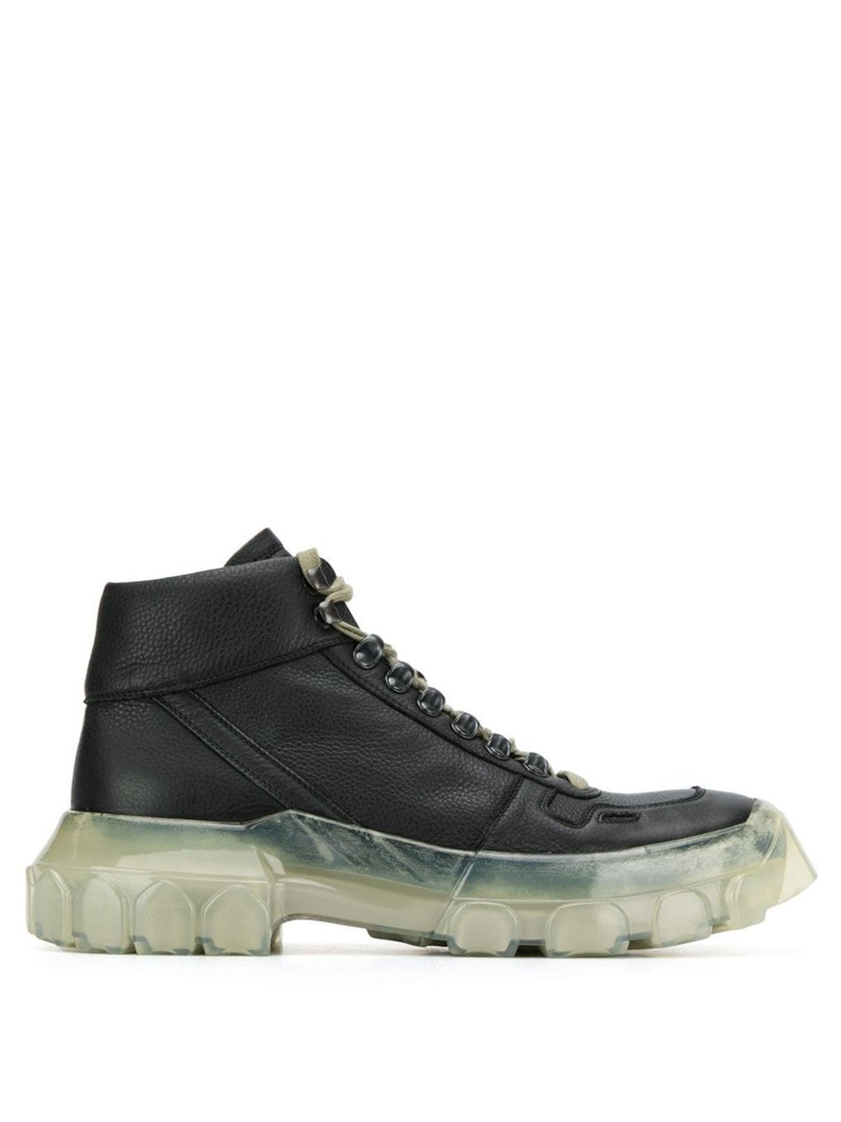 RickOwens★LARRY CARGO★44★RU02B2364 Rick Owens Larry Cargo Jogger in Black & Pearl | FWRD