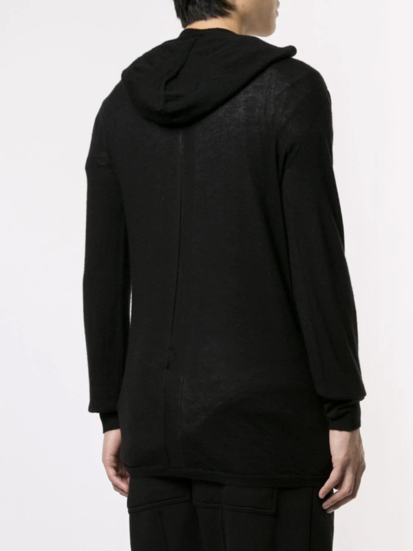 Long Line Knit Hoodie Long Line Knit Hoodie