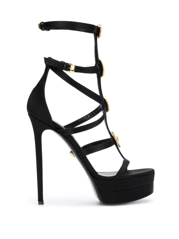 Medusa Studded Strappy Sandals Medusa Studded Strappy Sandals