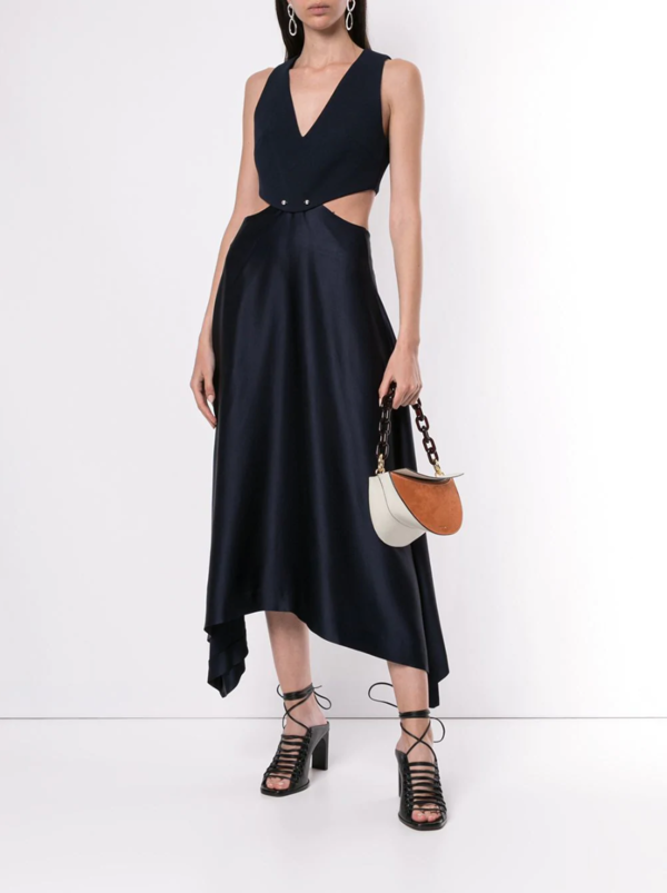 Pierced Midi Dress Pierced Midi Dress