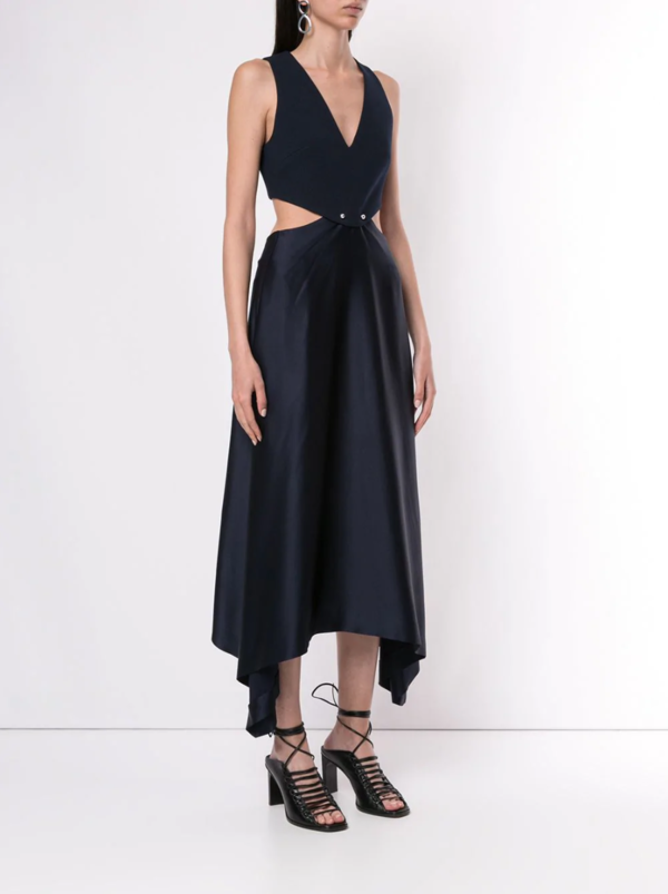 Pierced Midi Dress Pierced Midi Dress