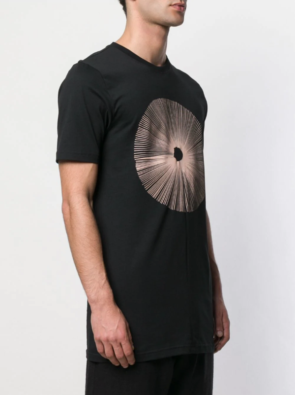 Damir Doma Printed Longline T-Shirt - black Damir Doma Printed Longline T-Shirt - black