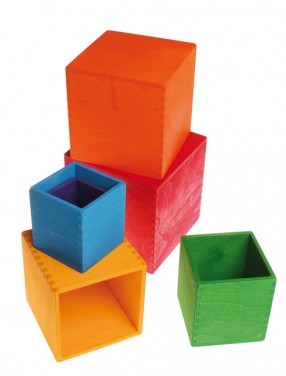 Grimm's LARGE RAINBOW SET OF BOXES - Norman & Jules Grimm's LARGE RAINBOW SET OF BOXES - Norman & Jules