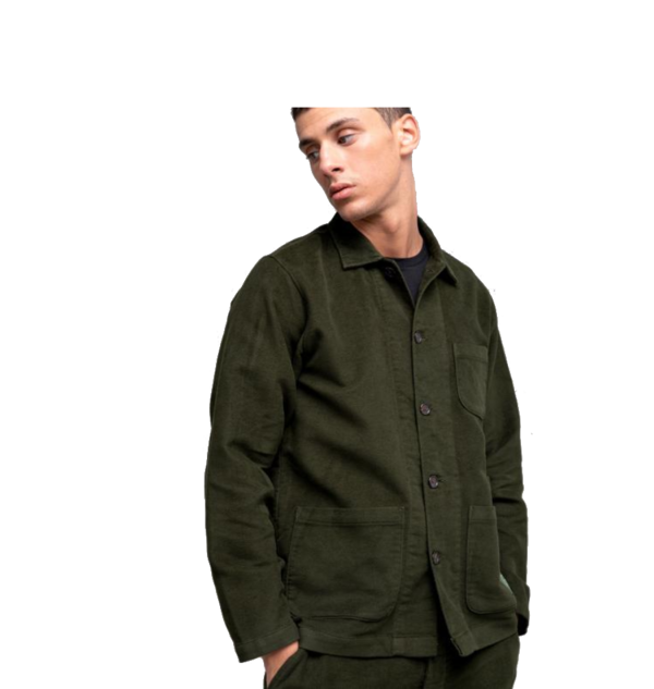 Pyrenex X Universal Works Light Jacket - Dark Olive Pyrenex X Universal Works Light Jacket - Dark Olive