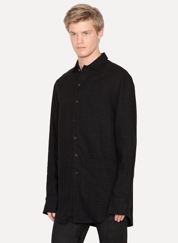 Song for the Mute Silk Linen Oversized Shirt Jacket Song for the Mute Silk Linen Oversized Shirt Jacket