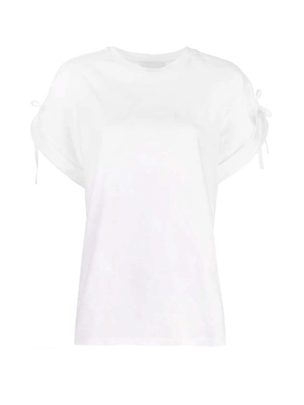 Sleeve Tie T-shirt White Sleeve Tie T-shirt White