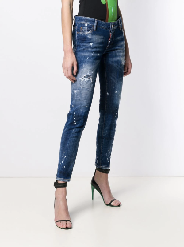 Dsquared2 Splash Paint Jeans - blue Dsquared2 Splash Paint Jeans - blue