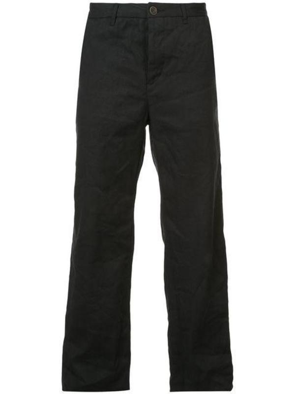Unisex Woven Cotton Washi Box Pocket Pants Unisex Woven Cotton Washi Box Pocket Pants