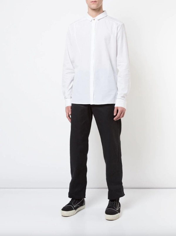 Unisex Woven Cotton Washi Box Pocket Pants Unisex Woven Cotton Washi Box Pocket Pants