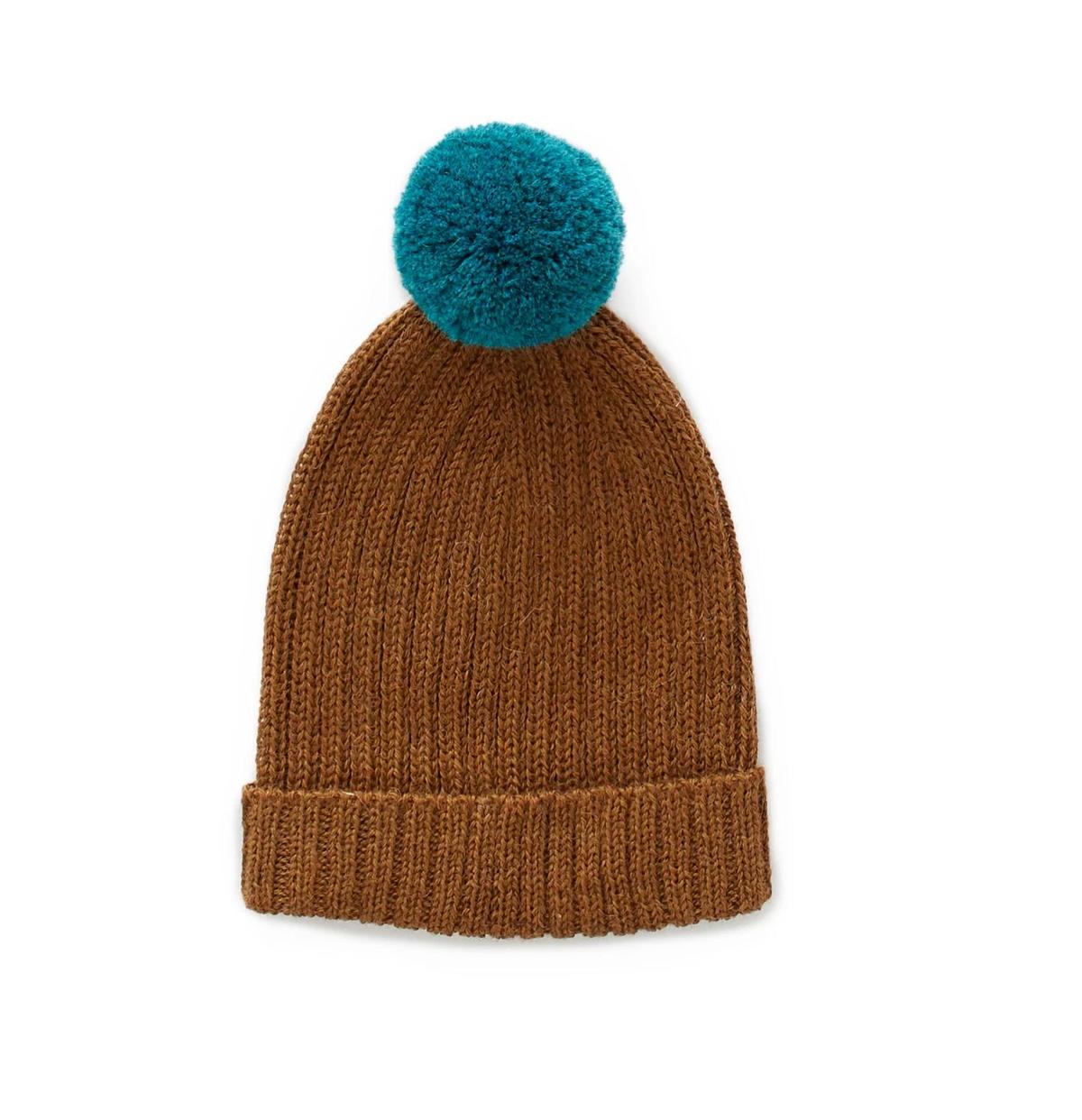 kids Oeuf Knit Pom Pom Hat - Image 1 of 3