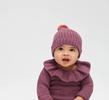 kids Oeuf Knit Pom Pom Hat - Thumbnail 3