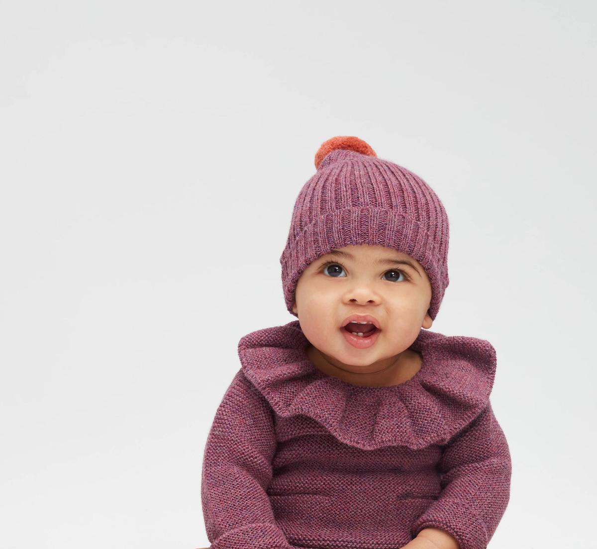 kids Oeuf Knit Pom Pom Hat - Image 3 of 3