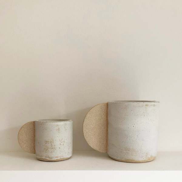 Brutes ceramics Large romantic cup - cream Brutes ceramics Large romantic cup - cream