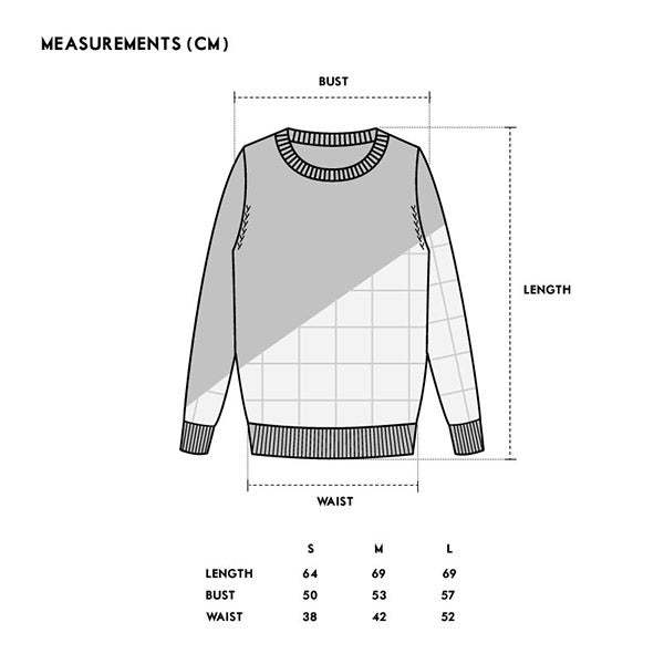 UNISEX MATTER MATTERS Grids Crew Neck Wool and Cashmere Blend Pullover - BEIGE UNISEX MATTER MATTERS Grids Crew Neck Wool and Cashmere Blend Pullover - BEIGE