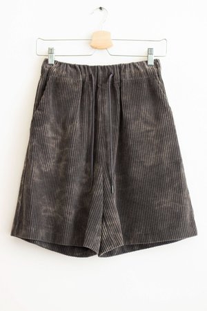 BRAND NAME Corduroy Tie Dye Top and Shorts Set - Grey BRAND NAME Corduroy Tie Dye Top and Shorts Set - Grey