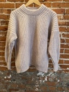 Lauren Manoogian Alpaca sweater - Lilac/gray - Thumbnail 1