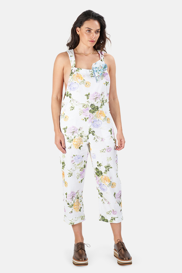 LoveShackFancy Daffy Jumpsuit - Spring Garden LoveShackFancy Daffy Jumpsuit - Spring Garden