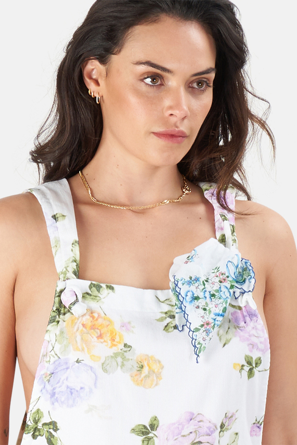 LoveShackFancy Daffy Jumpsuit - Spring Garden LoveShackFancy Daffy Jumpsuit - Spring Garden