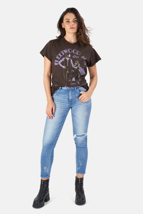MadeWorn Rock Fleetwood Mac '78 T-Shirt - Dirty Black MadeWorn Rock Fleetwood Mac '78 T-Shirt - Dirty Black