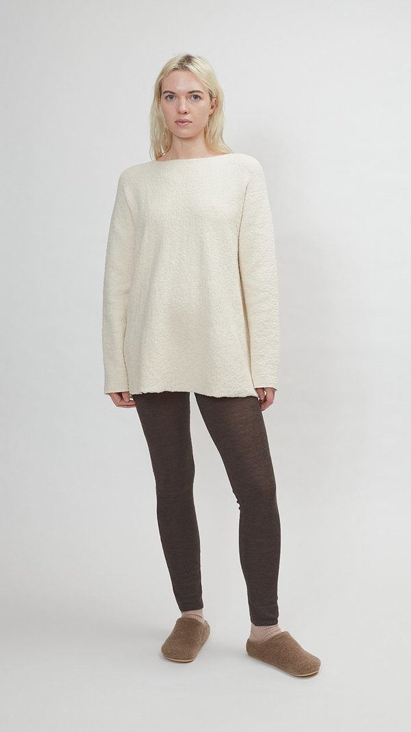 Lauren Manoogian Flare Pullover - Raw White Lauren Manoogian Flare Pullover - Raw White
