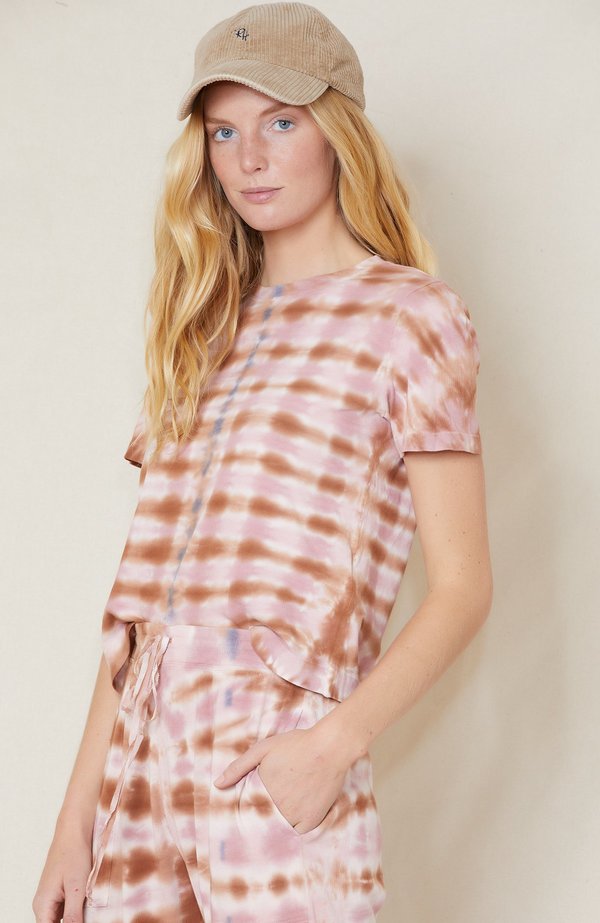 Raquel Allegra Tie Dye Boy Tee - Tiger Raquel Allegra Tie Dye Boy Tee - Tiger