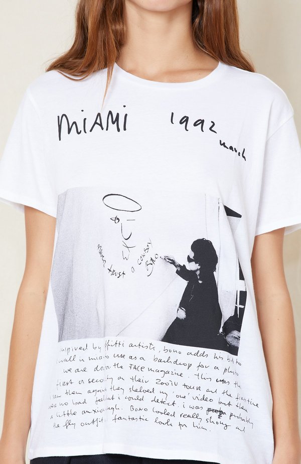 R13 アールサーティーン U2 Miami Boy Tee R13 U2 Miami Boy Tee | Garmentory