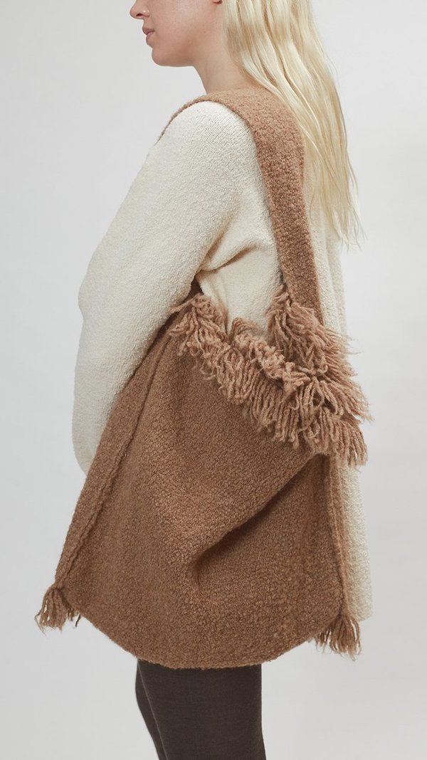 Lauren Manoogian Handwoven Bindle Tote - Cedar Lauren Manoogian Handwoven Bindle Tote - Cedar