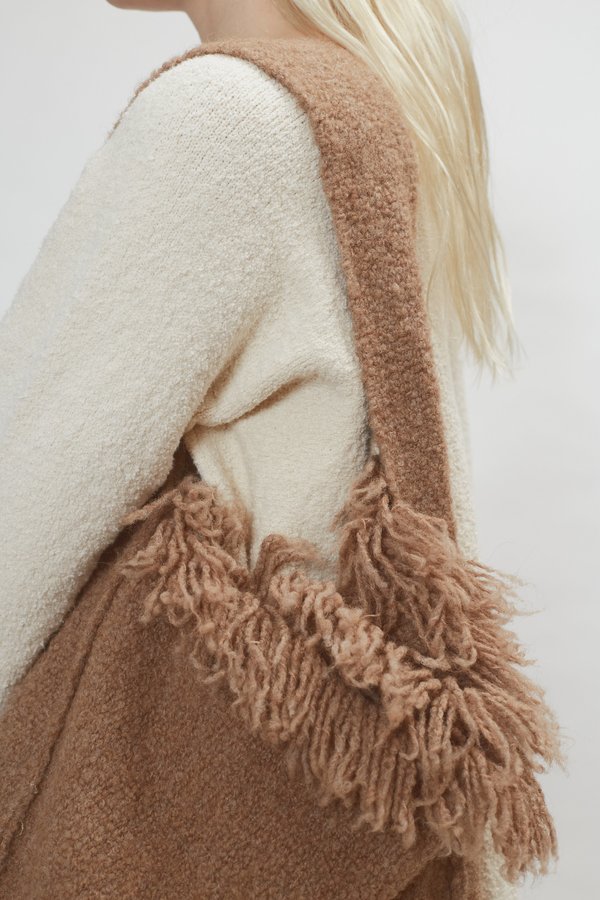 Lauren Manoogian Handwoven Bindle Tote - Cedar Lauren Manoogian Handwoven Bindle Tote - Cedar