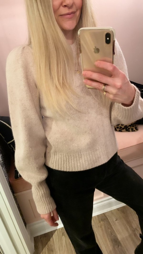 A.L.C. Kari Crewneck Sweater - Beige A.L.C. Kari Crewneck Sweater - Beige