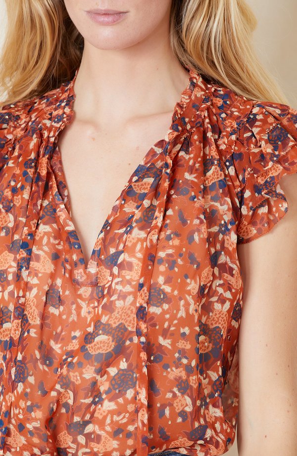 Ulla Johnson Tess Top - Poppy Ulla Johnson Tess Top - Poppy
