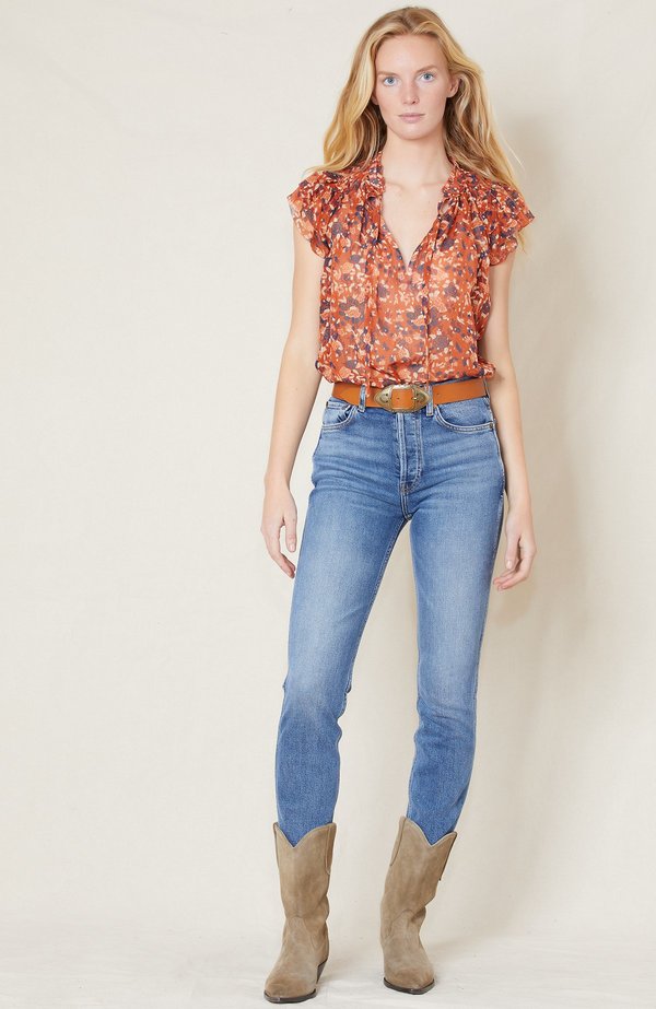 Ulla Johnson Tess Top - Poppy Ulla Johnson Tess Top - Poppy