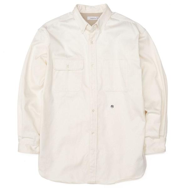 Big Button Down Chino Wind Shirt 'Natural' Big Button Down Chino Wind Shirt 'Natural'