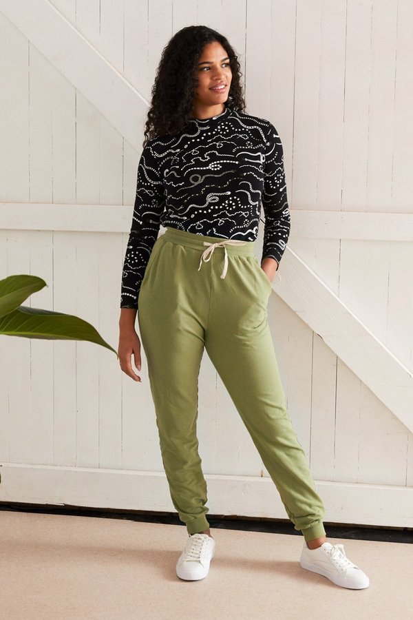 North Of West Morgan Mock Neck - Black/Snake Rainbow Print North Of West Morgan Mock Neck - Black/Snake Rainbow Print